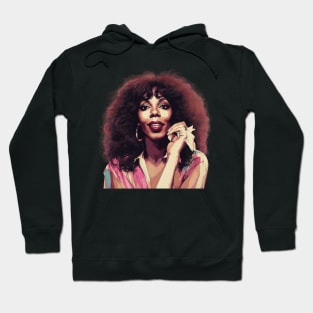 Portrait Donna Summer 80s Hoodie